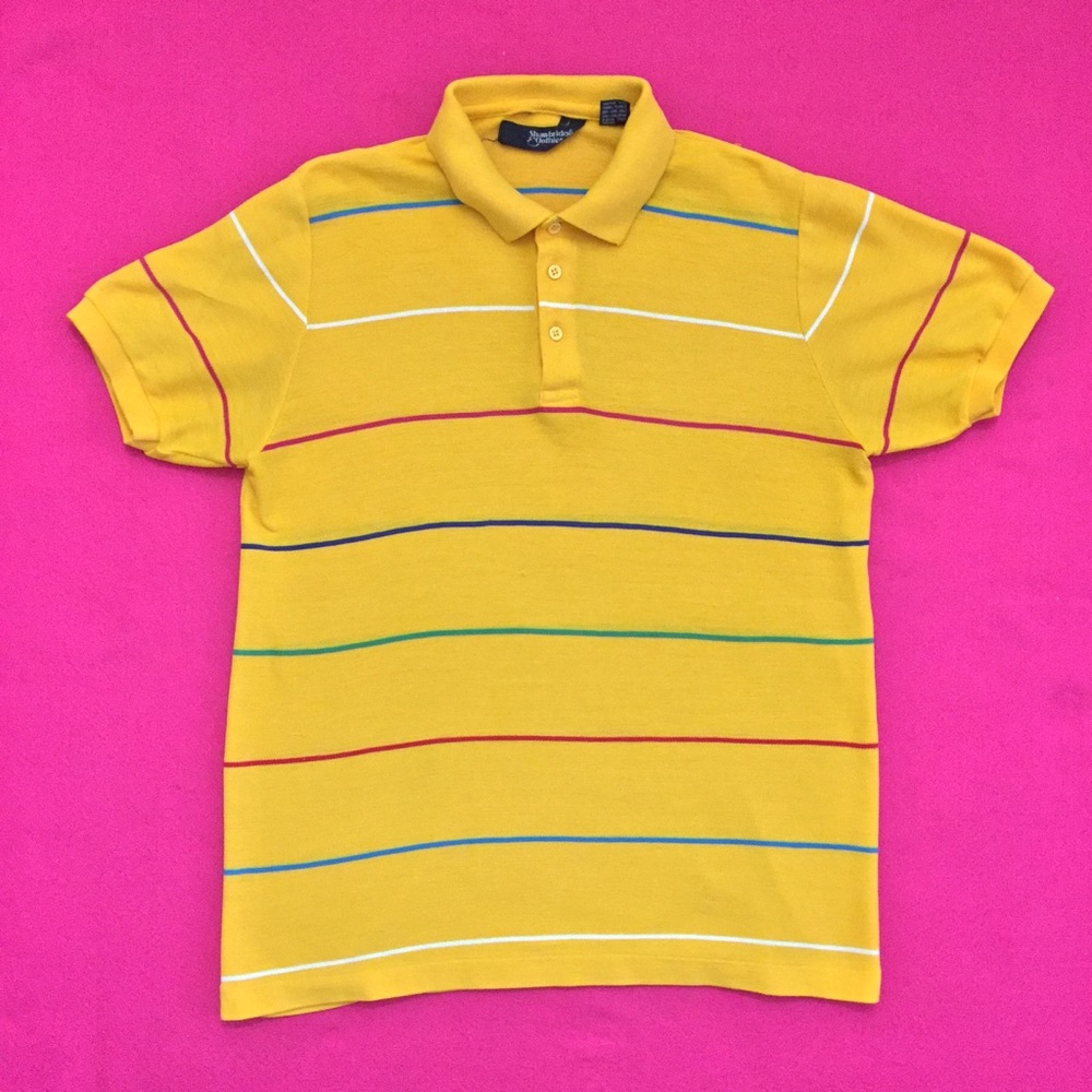Vintage Strawbridge & Clothier Striped Polo Shirt